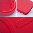 SILICONE MAG COVER case MagSafe IPHONE 12 tok, piros