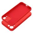 SILICONE MAG COVER case MagSafe IPHONE 13 Mini tok, piros