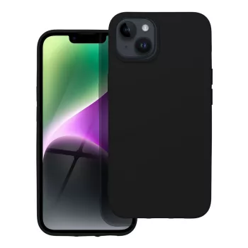 SILICONE case IPHONE 14 tok, fekete
