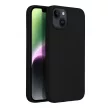 SILICONE case IPHONE 14 tok, fekete