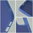 SILICONE case IPHONE 14 tok, kék