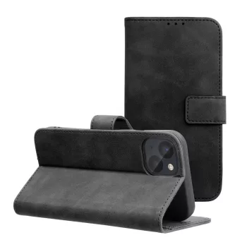 TENDER Book Case IPHONE 14 tok, fekete