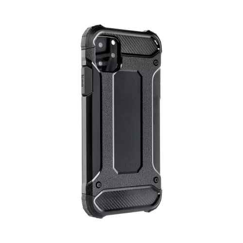 Hybrid Armor Tough Rugged ütésálló tok Samsung Galaxy S23 Plus, fekete