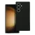 SILICONE case tok Samsung Galaxy S23 Ultra, fekete