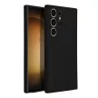 SILICONE case tok Samsung Galaxy S23 Ultra, fekete