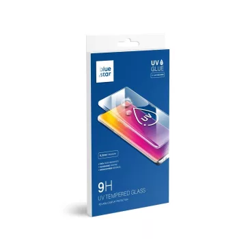   Blue Star UV teljes kijelzős edzett üvegfólia 9H SAMSUNG Galaxy S23 Ultra