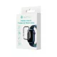 Bestsuit hibrid üvegfólia Apple Watch 7/8/9-41mm, acélszürke, átlátszó