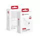 FORCELL F-ENERGY TFK-TC-30WPD hálózati töltő Type C + USB A PD QC4.0 3A 30W, fehér