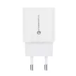 FORCELL F-ENERGY TFK-TC-30WPD hálózati töltő Type C + USB A PD QC4.0 3A 30W, fehér