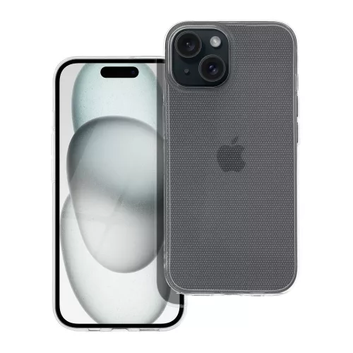 CLEAR case 2 mm BOX IPHONE 15 tok, átlátszó