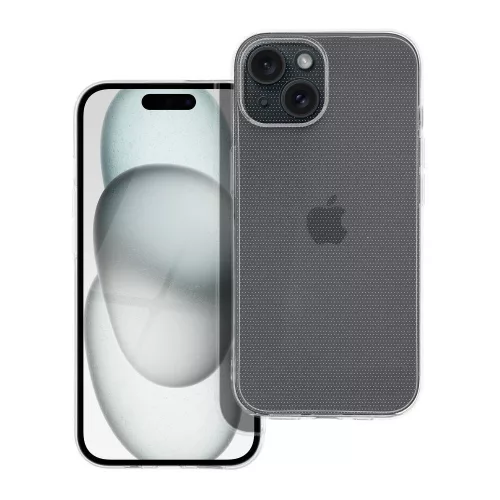 CLEAR Case 2 mm IPHONE 15 (camera protection) tok, átlátszó