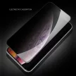 X-ONE Full Cover Extra Strong Privacy - iPhone 15 Pro (full glue) tempered glass 9H betekintésvédő üvegfólia