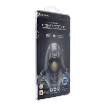   X-ONE Full Cover Extra Strong Privacy - iPhone 15 Pro Max (full glue) Edzett üvegfólia 9H