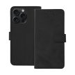TENDER Book Case IPHONE 15 Pro Max tok, fekete