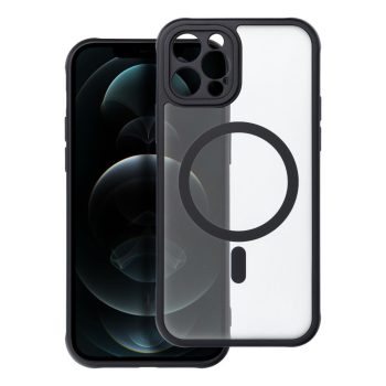FULL MATTE MAG COVER case MagSafe IPHONE 12 Pro tok, fekete