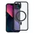 FULL MATTE MAG COVER case MagSafe IPHONE 13 tok, fekete