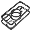 COLOR EDGE MAG COVER case MagSafe IPHONE 12 / 12 Pro tok, fekete