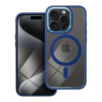   COLOR EDGE MAG COVER case MagSafe IPHONE 15 Pro navy tok, kék