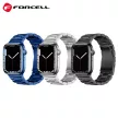 FORCELL F-DESIGN FA10 óraszíj APPLE Watch 42/44/45/49 mm, fekete