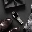 FORCELL F-DESIGN FA10 óraszíj APPLE Watch 38/40/41 mm APPLE Watch, ezüst