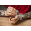 FORCELL F-DESIGN FA03 óraszíj APPLE Watch 42/44/45/49 mm, fekete