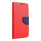 Smart Fancy oldalra nyíló tok Samsung Galaxy S23 FE, piros, sötétkék