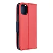 Smart Fancy oldalra nyíló tok Samsung Galaxy S23 FE, piros, sötétkék