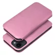 DUAL POCKET Book oldalra nyíló tok Samsung Galaxy S23 FE, rózsaszín