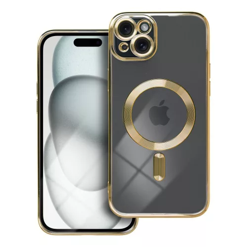 ELECTRO MAG COVER case MagSafe IPHONE 15 Plus tok, arany
