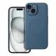 SILICONE MAG COVER case MagSafe IPHONE 15 tok, kék