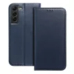 Smart Magnetic Samsung Galaxy S23 Fe oldalra nyíló tok, sötétkék