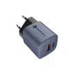 FORCELL F-ENERGY GaN VT-31 hálózati töltő Type C + USB A PD QC4.0 3A 33W , szürke
