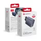 FORCELL F-ENERGY GaN VT-42B hálózati töltő 2 x Type C + USB A PD QC4.0 4A 65W , szürke
