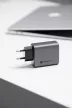 FORCELL F-ENERGY GaN VT-42B hálózati töltő 2 x Type C + USB A PD QC4.0 4A 65W , szürke