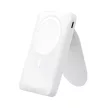 FORCELL F-ENERGY F10K2 MagStand powerbank compatible with MagSafe PD QC3.0 5A 20W 10 000 mAh, fehér