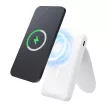 FORCELL F-ENERGY F10K2 MagStand powerbank compatible with MagSafe PD QC3.0 5A 20W 10 000 mAh, fehér