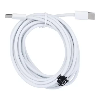 USB-C - USB-C PD QC3.0, 3A, 30W, HD26, 3m, kábel, fehér