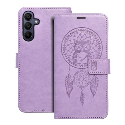 MEZZO Book case SAMSUNG A15 4G / A15 5G dreamcatcher tok, lila