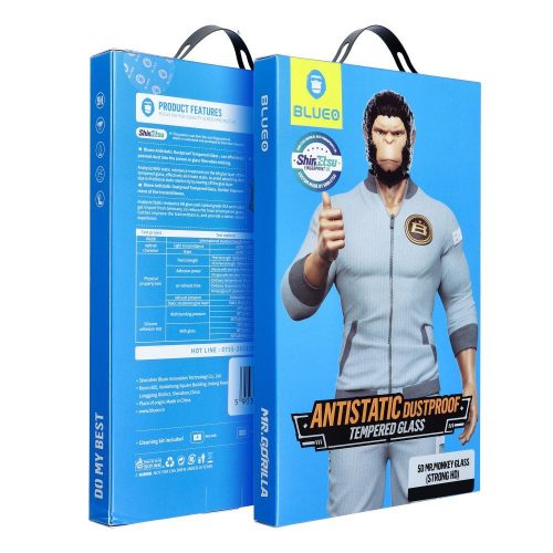 5D Mr. Monkey Glass Samsung Galaxy S24 Plus edzett üvegfólia