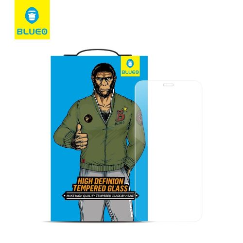 5D Mr. Monkey Glass - Samsung Galaxy A54 5G black (Strong Lite) edzett üvegfólia