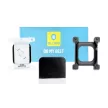 5D Mr. Monkey Glass Apple Watch SE/SE 2 44MM, (Strong HD), fekete