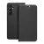 LUNA Book Carbon oldalra nyíló tok Samsung Galaxy S23 FE, fekete