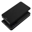 LUNA Book Carbon oldalra nyíló tok Samsung Galaxy S23 FE, fekete