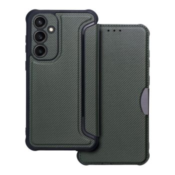 RAZOR Book oldalra nyíló tok Samsung Galaxy S23 FE, zöld