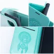 MEZZO Book case, oldalra nyíló tok Samsung Galaxy S23 FE álomcsapdás, zöld