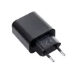Blue Star hálózati töltő Type C + kábel Type C - Lightning PD QC4.0 3A 20W TFB-TC-20WPD, fekete