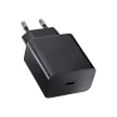 Blue Star hálózati töltő Type C + kábel Type C - Lightning PD QC4.0 3A 20W TFB-TC-20WPD, fekete