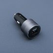 FORCELL F-ENERGY Alu autós töltő 2 x Type C + USB A PD QC4.0 SFC 2.0 4,5A 65W , szürke