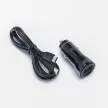 Blue Star autós töltő 3A 30W Type C + USB A + kábel Type C to Type C PD QC3.0 AFC PPS, fekete