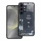 Tech Case hátlap, tok Samsung Galaxy S23 FE design 2, fekete